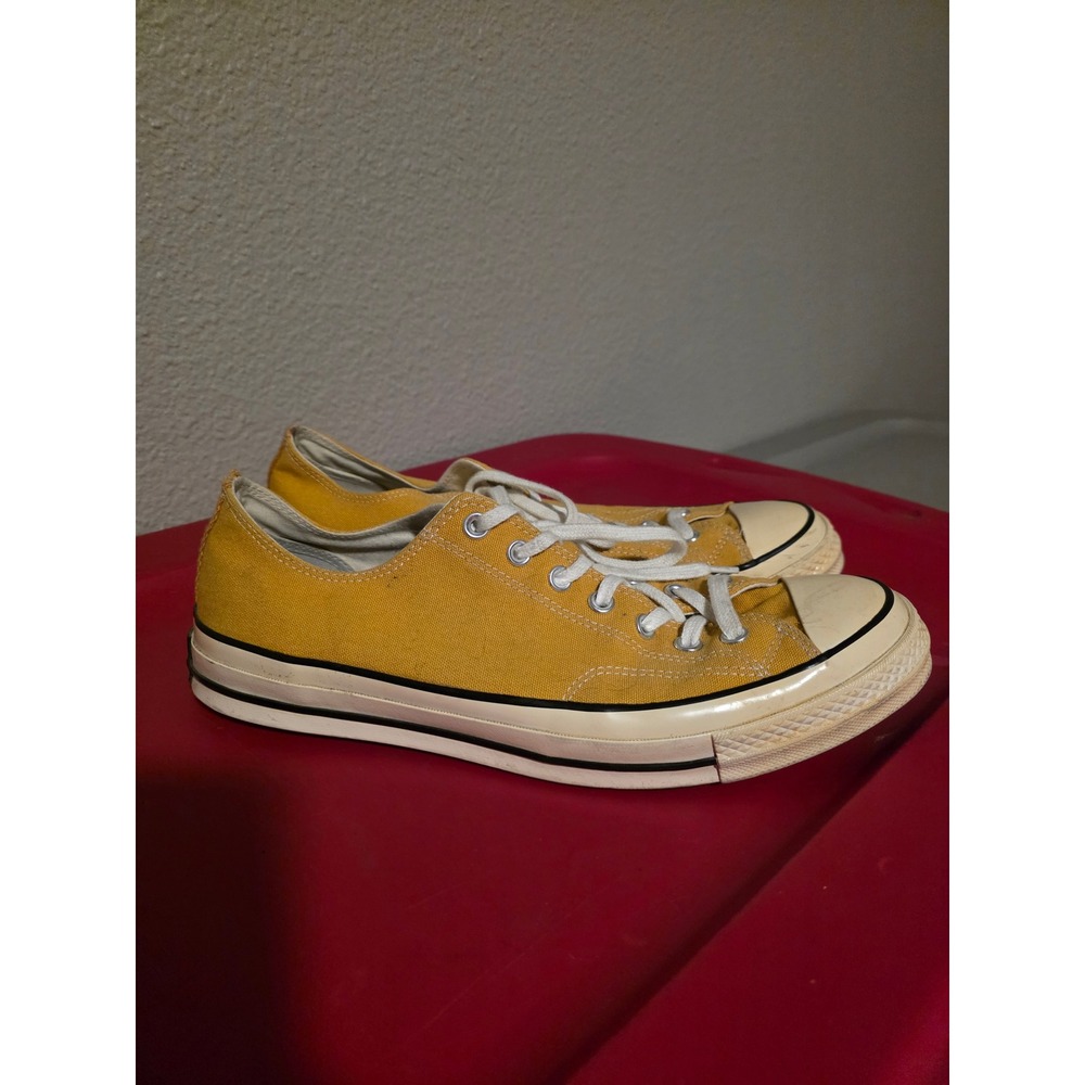 Converse Chuck Taylor All Star 70 Low Top Mustard Yellow Mens 11.5 Sneakers